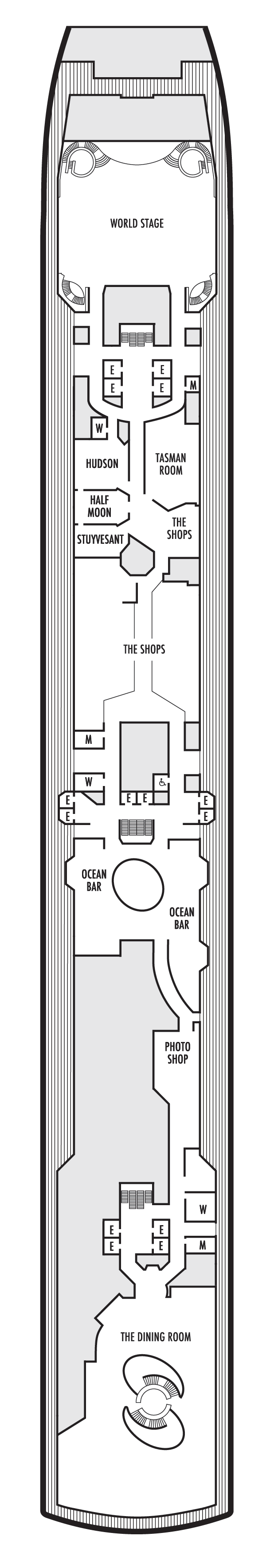 Deck Plans Deck 3 Promenade Deck The SuperCruise 2025 Official Web Site